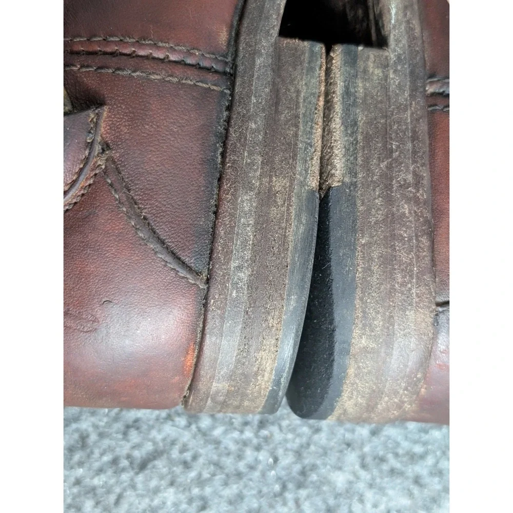 Frye‎ Phillip Ring Women's Tall Knee-High Riding Leather Boots Size 8 B Pull On